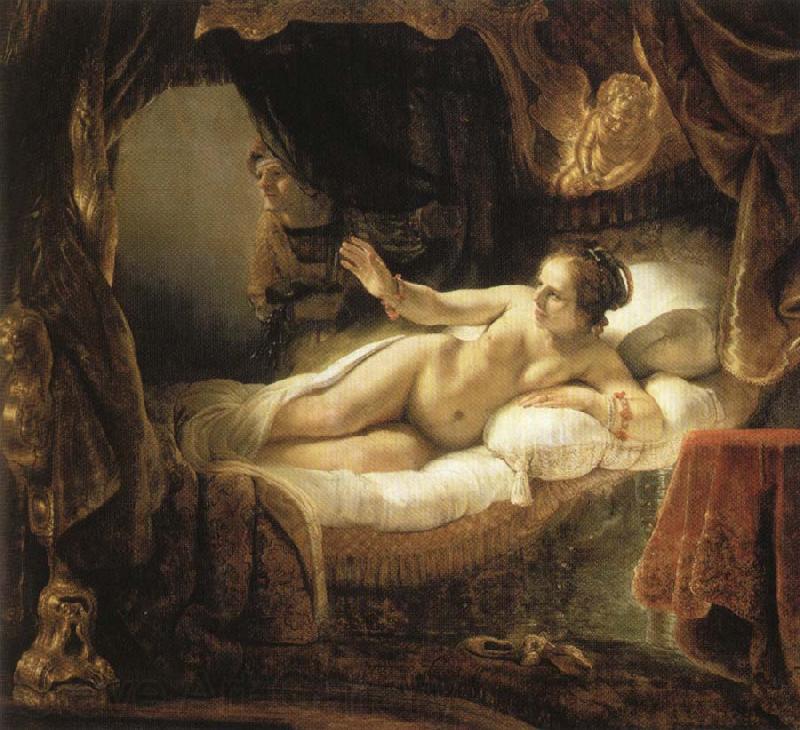 Rembrandt van rijn Danae